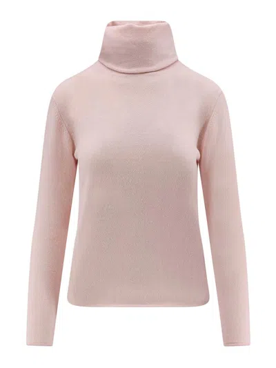 Alessandro Aste Joy Turtleneck Sweater In Cashmere In Nude