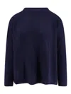 Alessandro Aste Moldova Sweater In Merino Wool And Cashmere In Blue