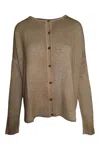 Alessandro Aste Sweaters Camel/beige