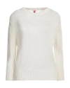 Alessandro Aste Woman Sweater Cream Size M Cotton In White