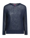 Alessandro Aste Woman Sweater Navy Blue Size Xs Cotton