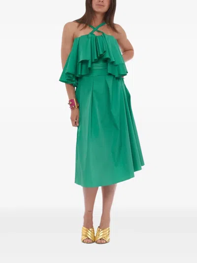 Pre-owned Alessandro De Benedetti Cotton Ruffled Dress