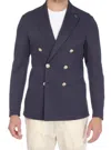 Alessandro Dell Acqua - Double Petto; Jersey Bee Nest Bottone Metal Ad2237jm/g0305ej 50