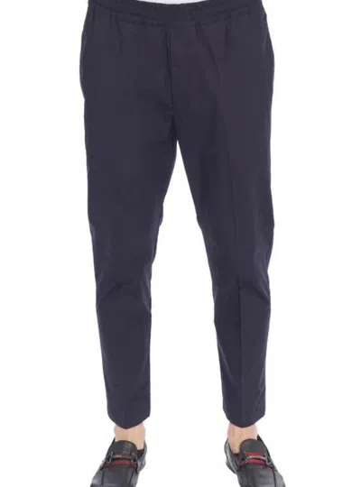 Alessandro Dell Acqua - Pantalone With Coulisse Cotton Ad7318/p0083e 50 Blue