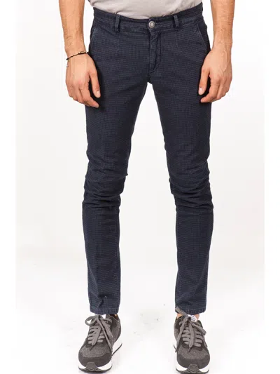 Alessandro Dell Acqua - Pie De Poule Effect Denim Ad7701wa/p0000elt