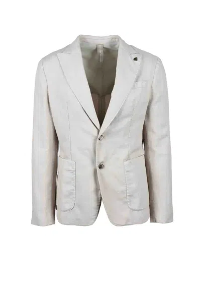 Alessandro Dell Acqua Men's Jacket - Beige In Neutral