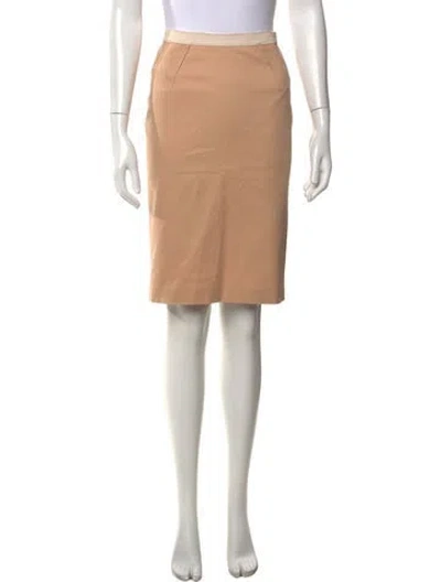 Pre-owned Alessandro Dell'acqua Knee-length Skirt In Neutral