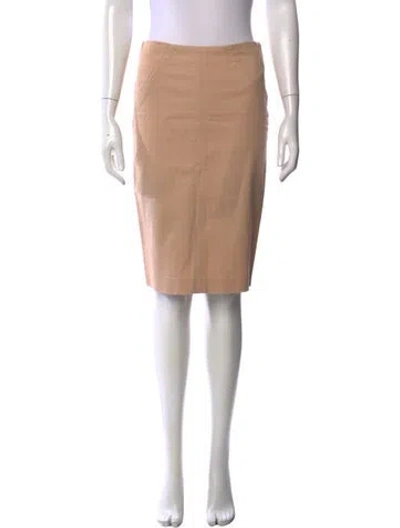 Pre-owned Alessandro Dell'acqua Knee-length Skirt In Neutrals