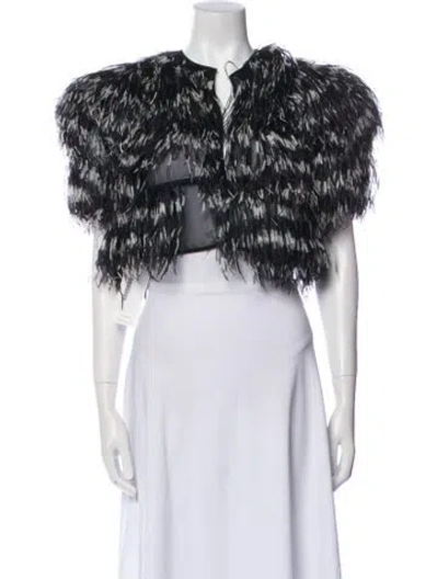 Pre-owned Alessandro Dell'acqua Nylon Printed Down Jacket In Multi