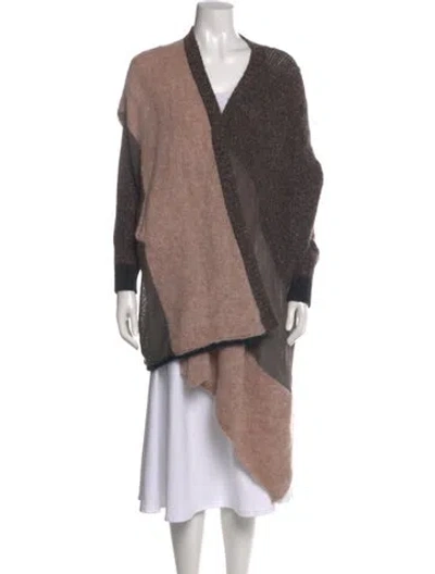 Pre-owned Alessandro Dell'acqua Wool Colorblock Pattern Sweater