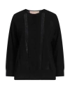 Alessandro Dell'acqua X Elena Mirò Woman Cardigan Black Size Xs Wool, Polyamide In Black