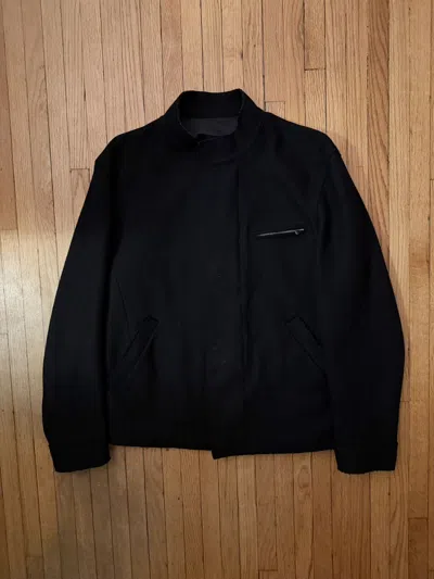 Pre-owned Alessandro Dellacqua X Rick Owens 2000s Alessandro Dell'acqua Jacket In Black