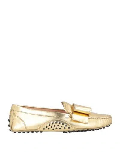 Alessandro Dell'acqua X Tod's Loafers In Gold