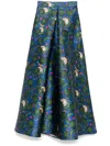 ALESSANDRO ENRIQUEZ ARTICHOKES-PRINT SKIRT