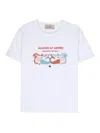 Alessandro Enriquez Season Of Amore Cotton T-shirt In Blanco