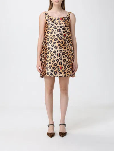 Alessandro Enriquez Dress Woman In Animal Print