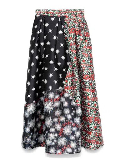 ALESSANDRO ENRIQUEZ FALDA LARGA - MULTICOLOR