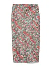 Alessandro Enriquez Floral-print Midi Skirt In Multicolour