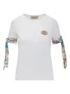 Alessandro Enriquez Foulard-detail T-shirt