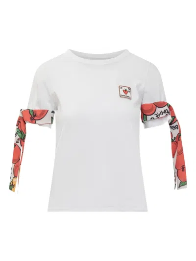 Alessandro Enriquez Foulard-detail T-shirt