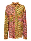 Alessandro Enriquez Heart Multicolor Shirt In Multi