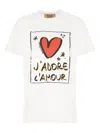 Alessandro Enriquez Heart-print Graphic T-shirt In White