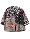Alessandro Enriquez Printed Kimono In Black