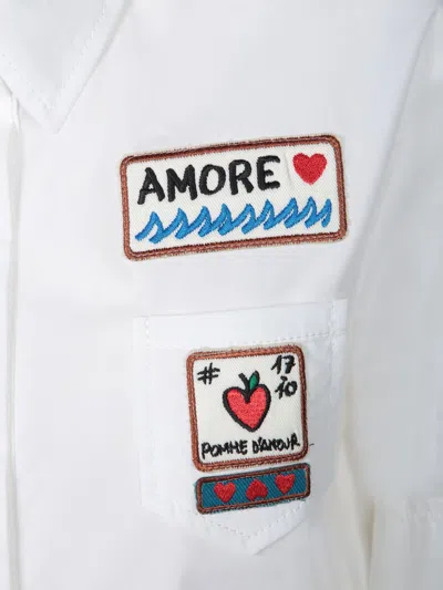 Alessandro Enriquez Patch Cotton Shirt