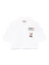 Alessandro Enriquez Patch Cotton Shirt