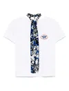 Alessandro Enriquez Patch-detail T-shirt In White