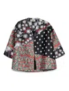 Alessandro Enriquez Multicolor Mix-print Jacket In Multicolour