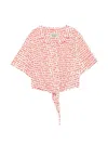 Alessandro Enriquez Amore-pattern Shirt In Pink