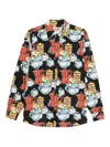 Alessandro Enriquez Multicolor Graphic-print Shirt In Multi