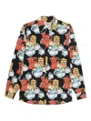 Alessandro Enriquez Multicolor Graphic-print Shirt In Multi