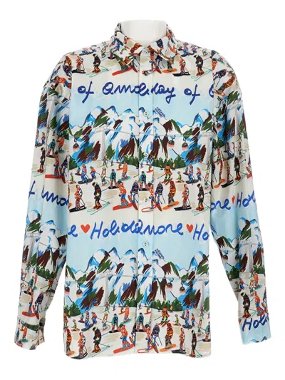 ALESSANDRO ENRIQUEZ PRINTED SHIRT