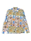 Alessandro Enriquez Magazine Damour Multicolor Shirt In Neutrals