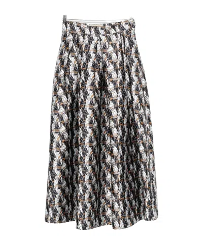 ALESSANDRO ENRIQUEZ PRINTED SKIRT