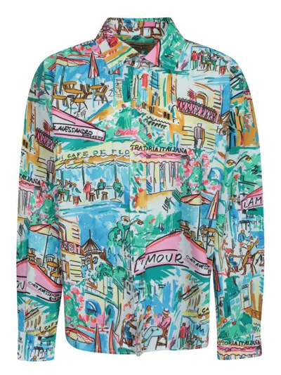 Alessandro Enriquez Shirts In Green