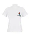 Alessandro Enriquez Short-sleeved T-shirt In White