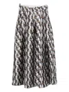 Alessandro Enriquez Skirts Multicolour In Brown