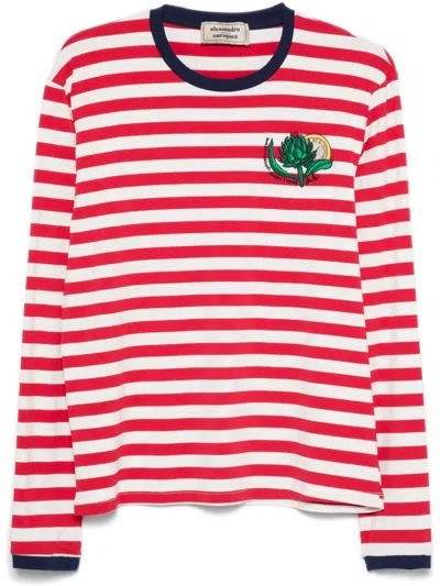 Alessandro Enriquez Striped T-shirt In Multicolour