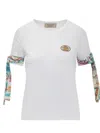 Alessandro Enriquez Foulard-detail T-shirt