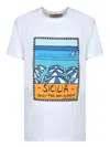 Alessandro Enriquez Sicilia Print White T-shirt