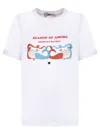 Alessandro Enriquez Season Of Amore Cotton T-shirt In White