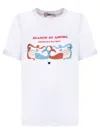 Alessandro Enriquez Season Of Amore Cotton T-shirt In White