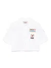 Alessandro Enriquez Patch Cotton Shirt