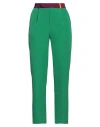 Alessandro Enriquez Woman Pants Green Size 6 Polyester In Green