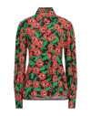 Alessandro Enriquez Woman Shirt Red Size 8 Viscose In Red