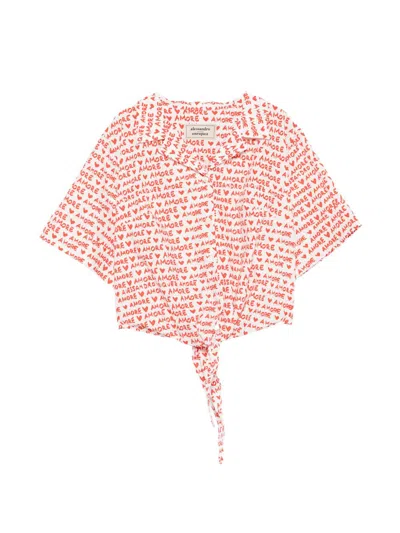 Alessandro Enriquez Women's Printed Cotton Shirt In Multi