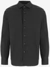Alessandro Gherardi Black Classic Solid Shirt In Gray